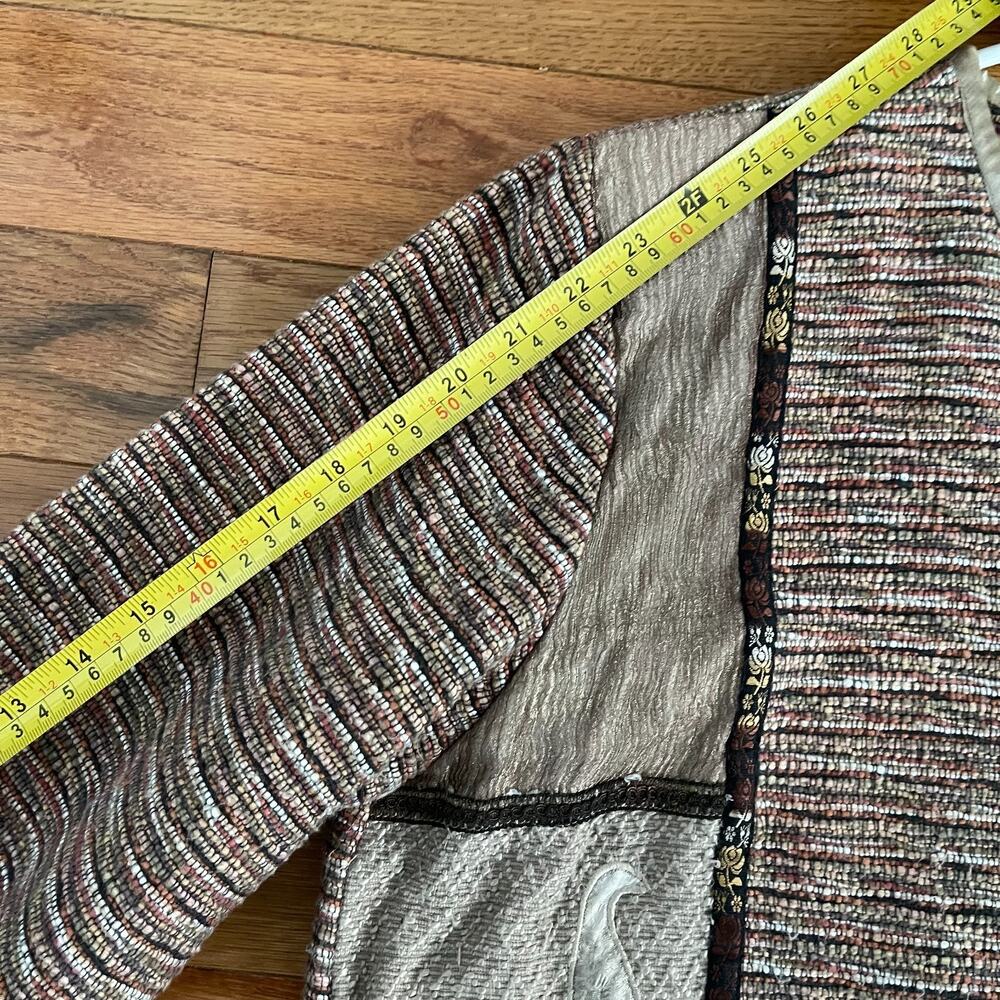 Vintage Flashback Tapestry Patchwork Jacket Women… - image 10